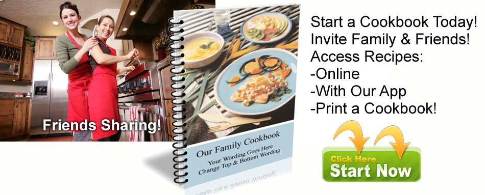Create an online recipe box