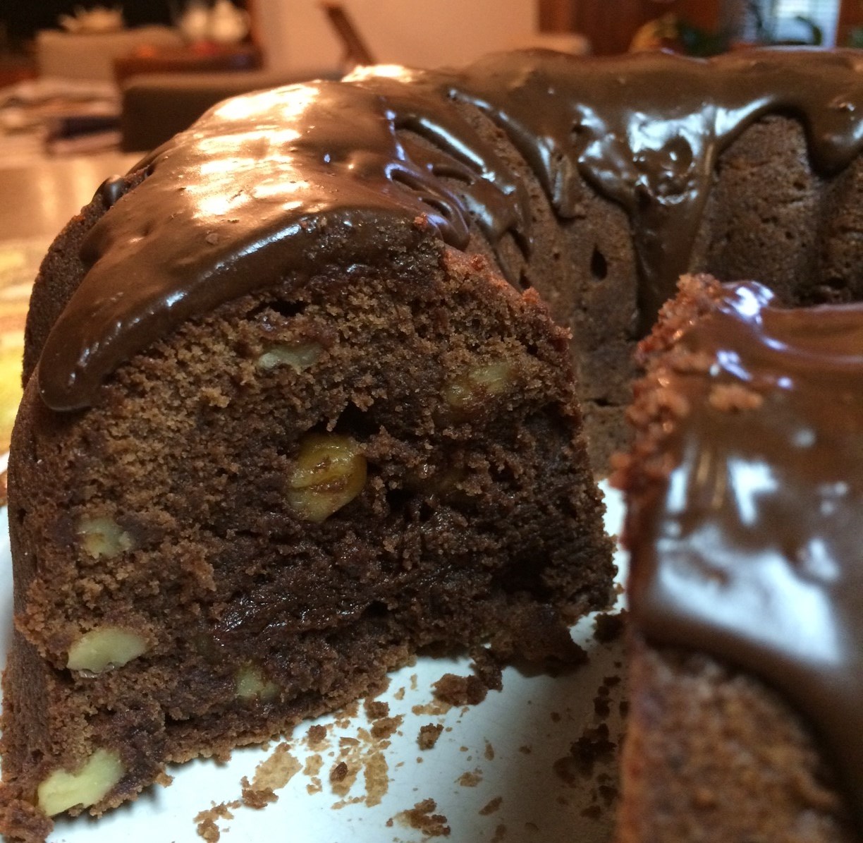 Tunnel of Fudge Cake recipe from the The Beavers Family Cookbook