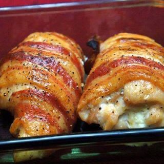 Chicken Breast - Bacon Wrapped Cream Cheese Stuffed image