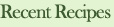 Great Recent Recipes from the Family Cookbook Project
