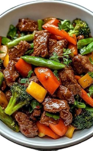 Quick and Easy Beef Stir-Fry with Veggies image