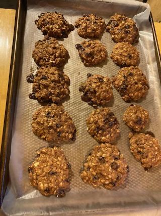 Gluten Free Oatmeal Chocolate Chip Cookies image