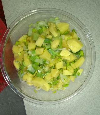 Grammie Nancy's Potato Leek Soup image