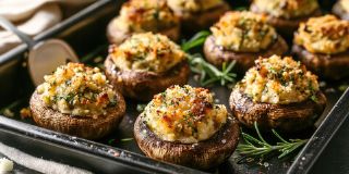 Great Grammie Judy's Stuffed Mushrooms image
