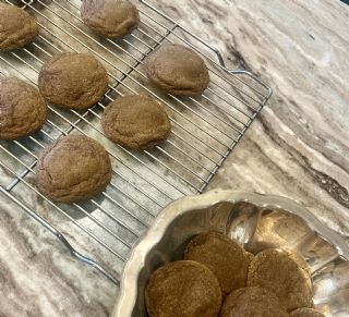 Pop's Tea Party Molasses Cookies :) image