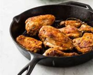 Cast Iron Baked Chicken image