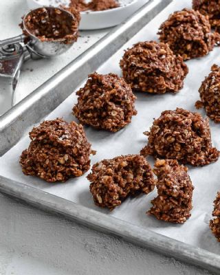 Grandma Judy's No Bake Chocolate Cookies image