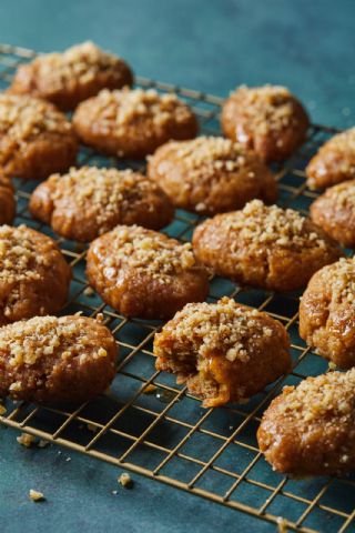 Holiday Walnut Syrup Cookies image