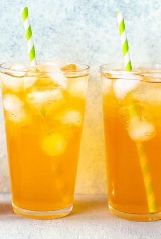 Peach green tea lemonade- Starbucks copycat image