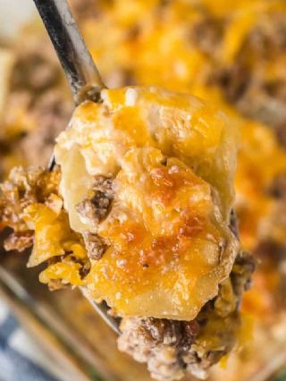 Hamburger Potato Casserole- EASY image