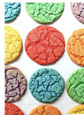 Rainbow Cake Mix Cookies for Military Care Package #23 image