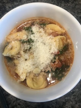Tortellini Soup image