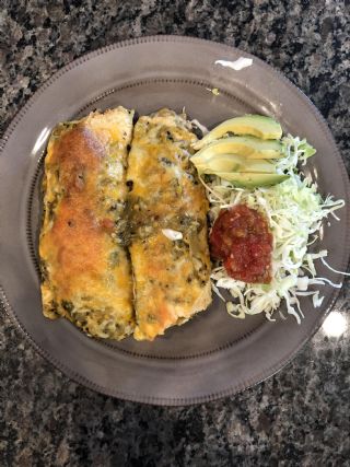 Green Chicken Enchiladas image