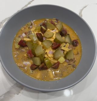 Cheeseburger Soup image