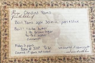 Candied Yams image