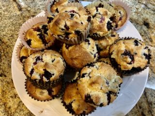 The Best Lemon Blueberry Muffins image