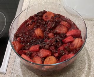 Winter fruit salad image