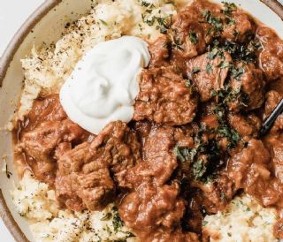 Great Grandma Katalin's Hungarian Goulash image
