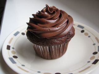 Lenten Chocolate Cake/Cupcakes with Frosting image