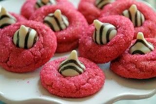 Zebra & Pink Kiss Cookies image