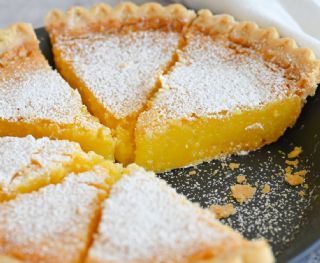 Aunt LiddysLemon Chess Pie image