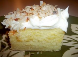 Coconut - Cream Cheese Sheet Cake image