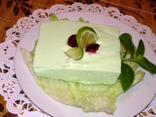 Lime Pear Jello Salad image