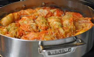 Sweet and Sour Stuffed Cabbage (Holishkes) image
