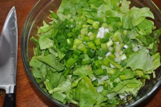 Scalded Lettuce and Onions image