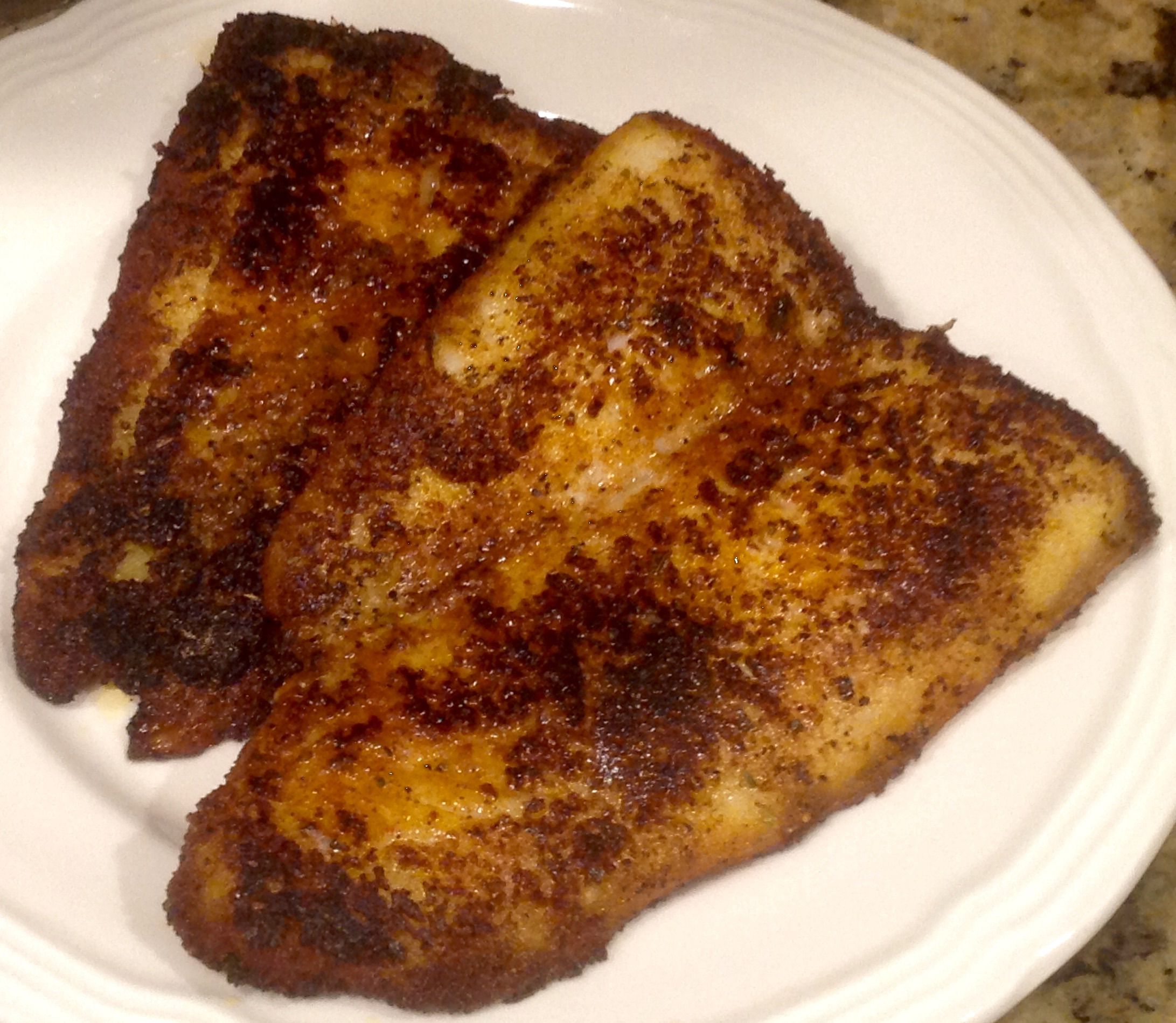 Blackened Swai Fish image