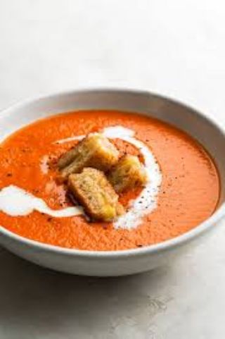 Creamy Red Pepper Soup image
