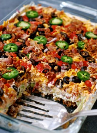 Heather's Layered Taco Salad/Dip image