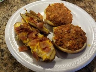 Old Fashion Pizza Burgers image