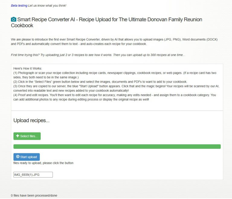 Smart Recipe Box FamilyCookbookProject.com Launches “Smart Recipe Converter AI” – The ...