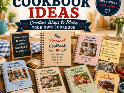 Personal Cookbook Ideas: Creative Ways to Make Your Own Cookbook