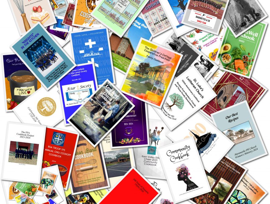 More Ideas For a Custom Fundraising Cookbook Cover