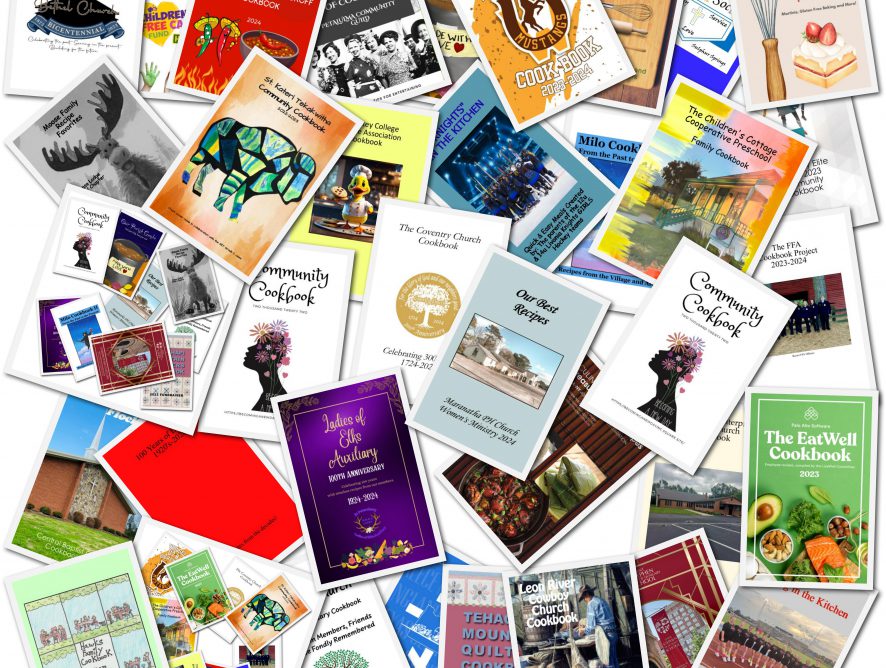 Still Even More Ideas For a Custom Fundraising Cookbook Cover