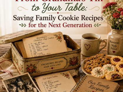From Grandma’s Tin to Your Table: Saving Family Cookie Recipes for the Next Generation