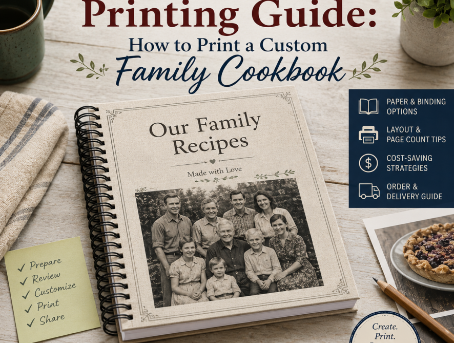 Cookbook Printing Guide: How to Print a Custom Family Cookbook